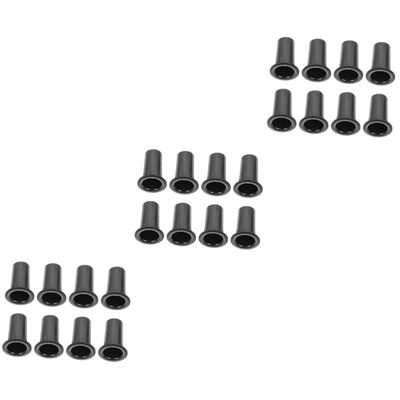 Hemoton 24pcs Abs Speaker Port Tube for Improved Bass Response Standard Mount for Easy Installation Polished for Safe Use for Woofer Box Sound Quality