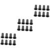 Hemoton 24pcs Abs Speaker Port Tube for Improved Bass Response Standard Mount for Easy Installation Polished for Safe Use for Woofer Box Sound Quality view 1