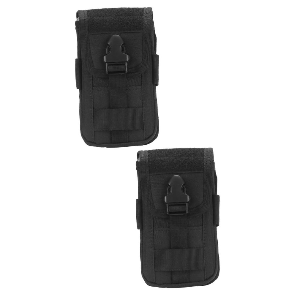 VANZACK 2pcs Smartphone Waist Pouch Bag Breathable Material for Sports Running Gym Hiking