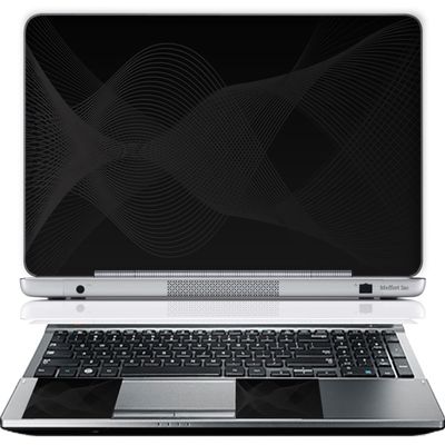 15 15.6 Inch Laptop Skin Sticker Cover Premium Sticker Cover Art Decal Decorative (Included 2 Wrist Pad Skins) - Sound Wave