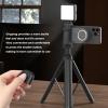 Magnetic Camera Bracket Smartphone Camera Shutter Grip Selfie Handle Grip Tripod Mount w 1/4 Cold Shoe DetachableRemote Compatible for All Phones view 2