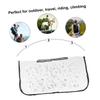 Anneome 1Pc Handbag Rain Cover Transparent Outdoor Rain Shield for Handbags Dustproof Protection for Travel Camping Hiking and Riding view 3