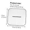 Anneome 1Pc Handbag Rain Cover Transparent Outdoor Rain Shield for Handbags Dustproof Protection for Travel Camping Hiking and Riding view 4