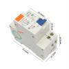 KKFAUS DPNL 1P+N 6A 10A 25A 32A 40A 50A 63A 230V~ 50HZ/60HZ Residual Current Circuit Breaker with Over Current and Leakage Protection (Color : 25A) view 3