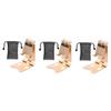 OSALADI 3pcs Aluminium Alloy Mini Cellphone Stand Portable Folding Tablet Holder for Smartphones and Tablets Compact Design for Easy Storage and Travel Versatile and Sturdy Support view 1