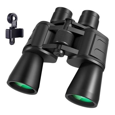 ZGYDNM Adult 20x50 Binoculars, Low Light Night Vision high Power Binoculars (Color : Binoculars 20X50 Set)