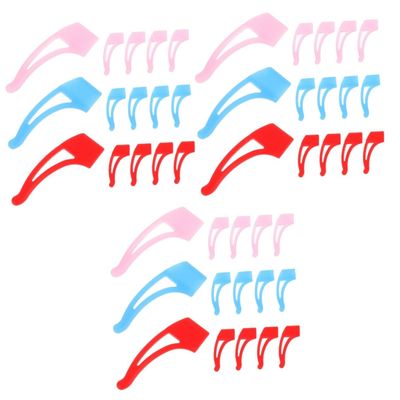 Healvian 45pairs Glasses Ear Grips Soft Silicone Eyeglasses Retainers Comfortable for Ages Portable Accessories for Daily Use Mixed Colors