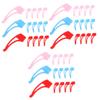 Healvian 45pairs Glasses Ear Grips Soft Silicone Eyeglasses Retainers Comfortable for Ages Portable Accessories for Daily Use Mixed Colors view 1