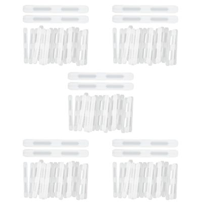 Healvian 50pairs Eyeglass Holders Silicone Glasses for Non-Skid Comfort and for Sports and Daily Wear