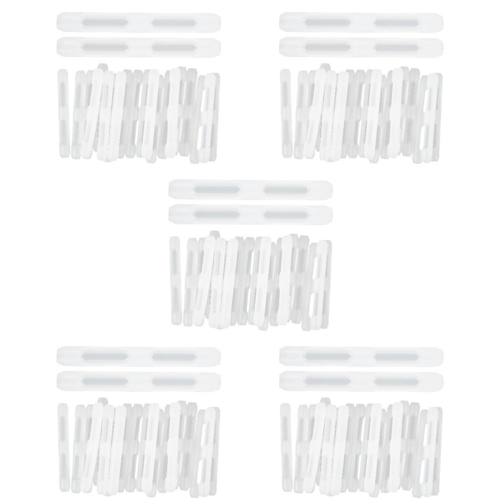 Healvian 50pairs Eyeglass Holders Silicone Glasses for Non-Skid Comfort and for Sports and Daily Wear