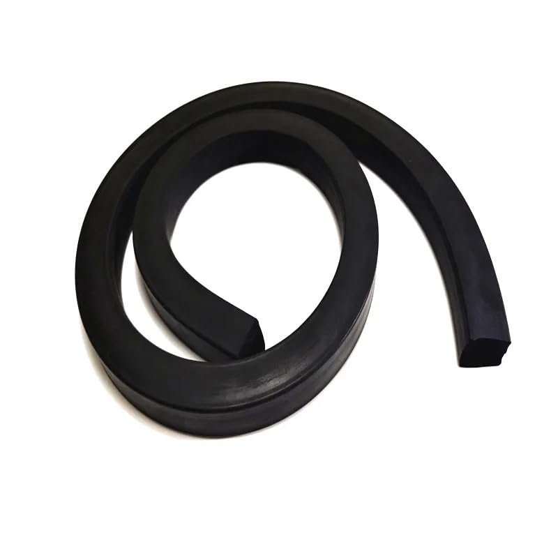 Cosyhat XLJP 1Pc EPDM Sponge Sealing Strip Width 5mm/ 6/8 /9/10/ 12/ 15mm EPDM Rubber Foaming Sealing Strips Flat Square Strip Distribution Cabinet Box (Color : 15mmX2mm, Size : Length 1M)