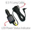 EDO Tech 5V 4A 6.5 Ft Car Charger Compatible with Rand McNally TND 750 740 OverDryve 7 8 Pro RV Truck GPS Magnetic Slice Mount view 2