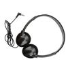 Homoyoyo Earphone Headset Headphones Wired Head Phones Noise Cancelling Headphones Comfortable Gaming Headphone Headphones for Women Black Headphones Musical Instrument Plastic Over-The-Ear view 1