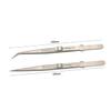 minkissy 4pcs Thickened Pointed Steel Tweezers Set Professional Tweezers Kit for Nail Jewelry Diy Manicure Piercing view 4