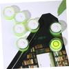 HOMSFOU 32pcs Wide Temp Range Circular Bubble Level Plastic Round Level Tool for Rv view 4