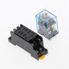 KKFAUS 12V 24V 36V 110V 220V 380V DC/AC 10A 8PIN Coil Power Relay DPDT LY2NJ HH62P HHC68A-2Z with Socket Base (Size : DC 12V) view 3