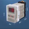 HAODEE DH48S-2Z H5CN 0.01s-99H99M Digital Timer Relay On Delay 8 Pins SPDT 2 Groups Contacts Delay DC12V DC24V AC110V AC220V (Size : AC110V) view 2