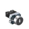KKFAUS Button Switch self Reset XB2 Small Mushroom Head Emergency Stop 22mm knob Key Start inching Power on XB2-BS542 XB2-BA31 XB2-BA42 (Color : XB2-BA3351 Black) view 1