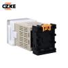 HAODEE DH48S-2Z H5CN 0.01s-99H99M Digital Timer Relay On Delay 8 Pins SPDT 2 Groups Contacts Delay DC12V DC24V AC110V AC220V (Size : DC12V) view 3