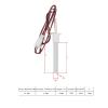 RAHBI 220V 350W MCH Ceramic Igniter Pellet Stove Igniter Hot Rod Heating Tube Ignitor OD11.5*ID6.5*L100mm leisurely (Size : 100mm Block) view 3