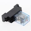 KKFAUS 12V 24V 36V 110V 220V 380V DC/AC 10A 8PIN Coil Power Relay DPDT LY2NJ HH62P HHC68A-2Z with Socket Base (Size : AC 12V) view 4
