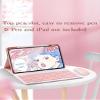 kaidisen Keyboard Case Mouse for iPad A16 11th Gen 2025,iPad 10th Generation 10.9 inch 2022 Detachable Cute Color Keyboard Case with Pencil Holder,Mint Green view 3
