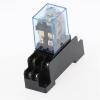 KKFAUS 12V 24V 36V 110V 220V 380V DC/AC 10A 8PIN Coil Power Relay DPDT LY2NJ HH62P HHC68A-2Z with Socket Base (Size : AC 36V) view 2