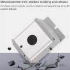 KKFAUS Metal Aluminum Pushbutton Industrial Home Control Switch Box 16mm 19mm 22mm 1/2/3/4/5/6 Holes 45 * 45mm 45 * 65mm (Color : 2Hole, Size : 22mm 45x65mm) view 3