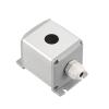KKFAUS Metal Aluminum Pushbutton Industrial Home Control Switch Box 16mm 19mm 22mm 1/2/3/4/5/6 Holes 45 * 45mm 45 * 65mm (Color : 1Hole, Size : 19mm 45x45mm) view 1