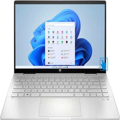 HP Pavilion x360 14-ek00 Home & Business 2-in-1 Laptop (Intel i5-1235U 10-Core, 8GB RAM, 1TB PCIe SSD, Intel Iris Xe, 14.0" 60Hz Touch Full HD (1920x1080), Win 11 Pro) Refurbished (Renewed)