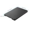AayKa 2.5 Inch SATA to M2 NGFF SSD Enclosure Converter Internal / External Adapter M.2 view 2