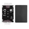 AayKa 2.5 Inch SATA to M2 NGFF SSD Enclosure Converter Internal / External Adapter M.2 view 4