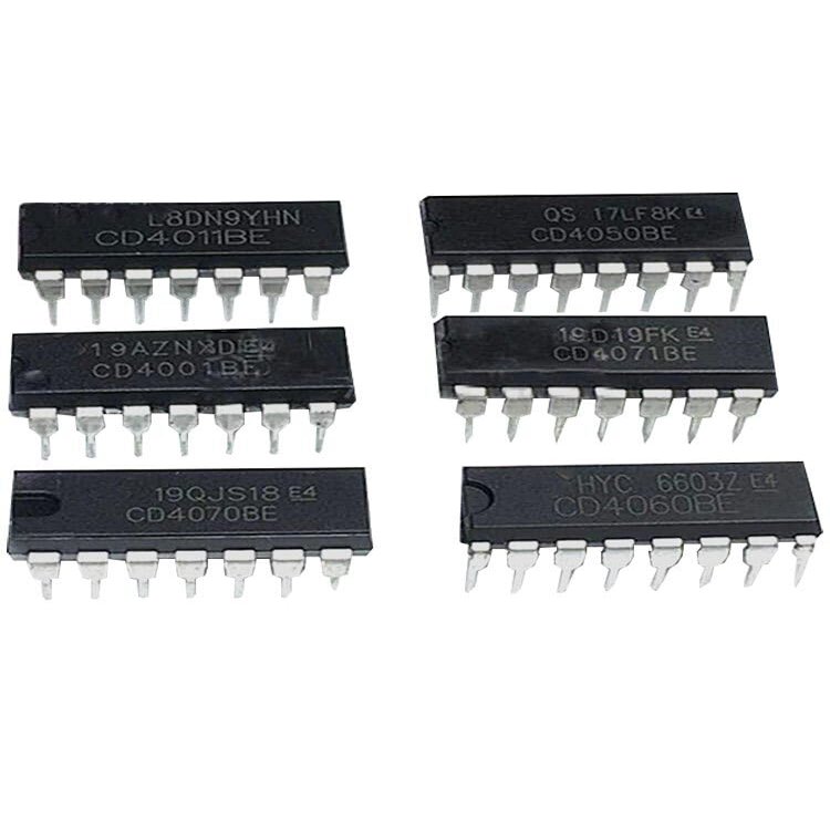10pcs/lot CD4060BE HEF HCF 14-Level Binary Serial Count CD4060 DIP-16