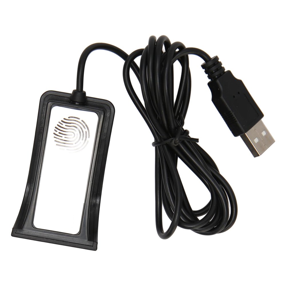 JEOZBM USB Fingerprint Reader, Fingerprint Scanner, 10 Fingers Capacity for Win 10/11 32/64 Bits