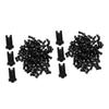 Ipetboom 200pcs Hypoallergenic Eyelash Extension Supplies Tacs Lash Glue Bottle Pins Replacement Nozzles for view 1
