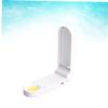 NOLITOY 3pcs Portable USB Rechargeable Makeup Mirror Led Light Foldable Design for Home Travel Compact Night Lamp and Cosmetic Tool White view 4