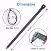 Zip Ties 14 inch(1000 Pack), 60 lb, Black Heavy Duty Wire Ties, UV Resistant Cable Ties for Indoor and Outdoor Use, LOCKLOCK view 2