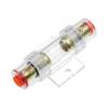 1Set 30A 40A 50A 60A 70A 80A 100A AGU 10 * 38MM Fuse & Holder Car A-dio Refit Fuse Holder Car Stereo A-dio Circuit Breaker Inline (Size : 70A) view 2