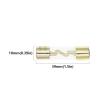 5PCS 10 * 38MM Gold Plated Glass AGU Fuse Fuses Pack Car A-dio Amp Amplifier 10A 15A 20A 25A 30A 40A 50A 60A 70A 80A 100A Car Fuse (Size : 25A) view 2