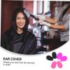 NOLITOY 9pairs Silicone Ear Protectors for Hair Dyeing Ear Covers Safe and Convenient Hairdressing Accessory for Home Salon Use view 3