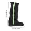 FOYTOKI 1pair Professional Boot High Tube Shoe Protectors Wear-Resistant Convenient for Riding Outdoor Use Fits view 2
