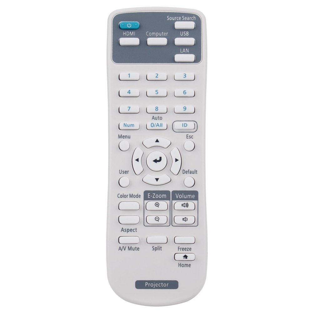 219863500 Replacement Remote Commander Compatible for Epson PowerLite/BrightLink/Home Cinema Multimedia Projector 880 880X E20 X49 W49 118 119W 982W 992F 1288 EB-720 EB-725W L520U 1480Fi 735Fi 725Wi