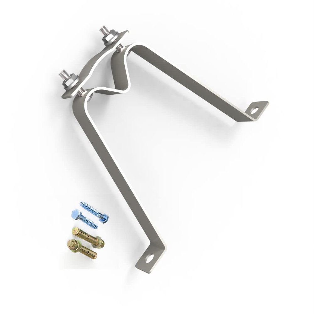 Heavy Duty Wall Mount 5 1/2" Stand Off Wall Mast Mount