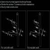 Heavy Duty Wall Mount 5 1/2" Stand Off Wall Mast Mount view 3