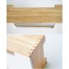 WAOCEO Cable Organizer Box Wall-Mounted Cable Management Box Punch-Free Wooden Cable Storage Box Organizer Hidden Wall Switches and Sockets Cable Box with Spring Hinge Cable Management Box view 3
