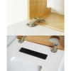 WAOCEO Cable Organizer Box Wall-Mounted Cable Management Box Punch-Free Wooden Cable Storage Box Organizer Hidden Wall Switches and Sockets Cable Box with Spring Hinge Cable Management Box view 4