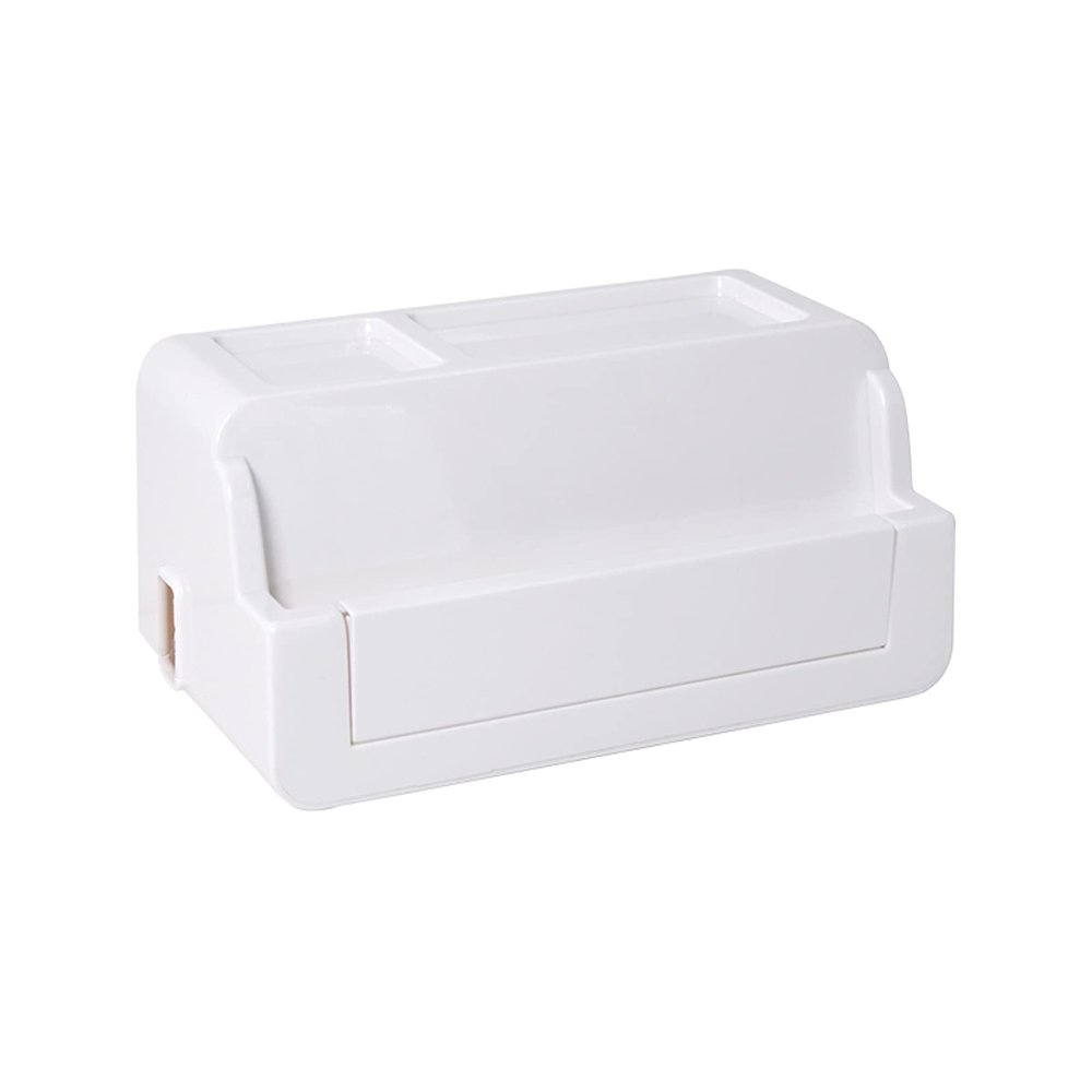 Cable Organizer Box Large Hider Cord Organizer Box Home Cable Power Strip Storage Box White Cable Management Box with Phone Stand, Safety Tidy Organizer Cable Management Box