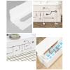 Cable Organizer Box Wire Storage Box Desktop Cable Organizer Storage Box Power Supply Board and Socket Storage Box Used to Hide Cables and Power Strips Household Accessories Cable Management Box view 4