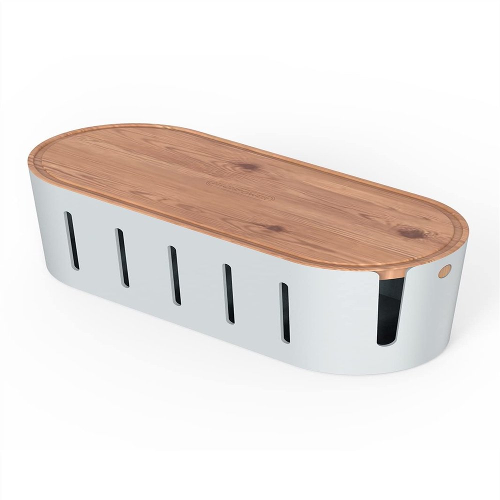 Cable Organizer Box Wall-mounted Cable Management Box With Child Lock TV Computer Cable Management Device Suitable for Concealing the Power Supply Board and Cable Management Box Cable Management Box (