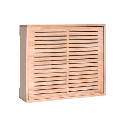 WAOCEO Cable Organizer Box Router Storage Box Simple Cable Management Box Multifunctional Wooden Wall Mounted Storage Box for Power Strip/Chargers/Adapters/Router Cable Management Box (Size : L)